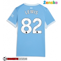 Ženske Nogometnih dresov Manchester City Rico Lewis #82 Domači 2026-27 Kratki rokavi